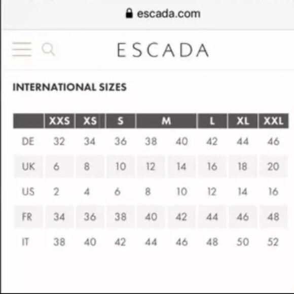 ESCADA Wool Black Blazer Skirt Suit Set Size 8/10 - Picture 13 of 14